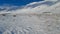 Cold snowy slopes in the Iceland