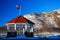 Cold Spring gazebo in Winter