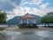 Cold Spring, New York: Park on the Hudson River with a bandstand or gazebo