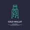 Cold wallet for cryptocurrency. Global Digital technologies.