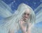 Cold Winter Fairy Portrait