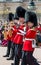 Coldstream guards band playing