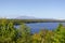Cole Overlook view across Salmon Stream Lake toward Mount Katahd