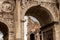 Coliseum and Arch of Constantine, the great beauty of Rome