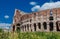 Coliseum arches in Rome