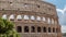 Coliseum, an architectural monument in Rome