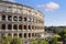 Coliseum with clouds, Rome