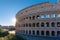 Coliseum with clouds, Rome