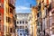 The Coliseum View from Italian Street Via degli Annibaldi