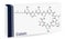 Colistin, polymyxin E molecule. It is cyclic polypeptide antibiotic. Paper packaging for drugs