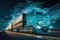 Collaborative logistics operations with modern infrastructure and real-time data analytics