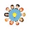 Collaborative People Concept Vector Illustration