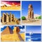 Collage of beautiful Egypt .