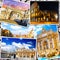 Collage of beautiful Italy.