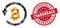 Collage Bitcoin Chargeback with Textured Chargeback Stamp