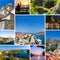 Collage of Croatia travel images