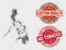 Collage of Election Philippines Map and Grunge No Tobacco Seal