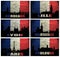 Collage of famous French cities