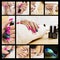 Collage of a fantastic manicure