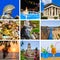 Collage of Greece travel images