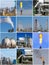 Collage of industrial pictures