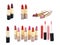 Collage of lipsticks