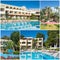 Collage of luxury touristic hotel