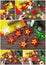 Collage Merry Christmas star merry gift.