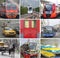 Collage Moscow transport