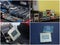 Collage of personal computer components.