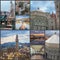Collage of photos of the sights of Florence. Italy