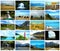 Collage of pictures from New Zealand