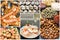 Collage of spanish traditional cuisine
