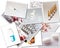 Collages with medicines photos