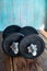 Collapsible dumbbells equipment physical exercise