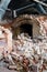 Collapsing Brick Arch Tunnel Kiln - Abandoned Shenango Pottery - New Castle, Pennsylvania