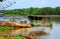 Collapsing Houseboat on Arkansas River