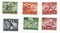 Collectable German Post Stamps.