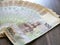 Collectible one hundred rubles banknote depicting Crimea