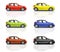 Collection of 3D Hatchback Cars