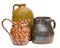 Collection of antique clay containers