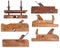 Collection of antique woodworking tools