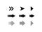 Collection arrows. Arrows vector icon. Arrow. Arrows for web design. Black arrow