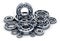 Collection of ball bearings