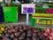 collection of brown salak pondoh fruits scaly like sweet snakes some fruits put on wooden table on natural background for sale in