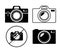 collection camera photo monochrome design graphic