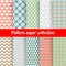 Collection of Chic Vector Seamless patterns