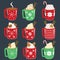 Collection Christmas Mugs Hot Drinks