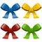 collection of colored bows