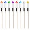 Collection of Colourful Blank Vector Firework Rockets - Set